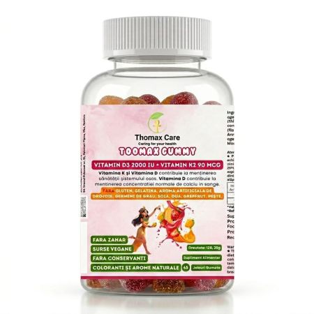 Produsele noastre - TooMax Gummy Vitamin D3 2000 IU + Vitamin K2 90 mcg