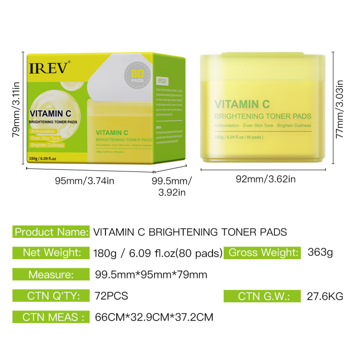 Dischete Tonice Iluminatoare cu Vitamina C [3]