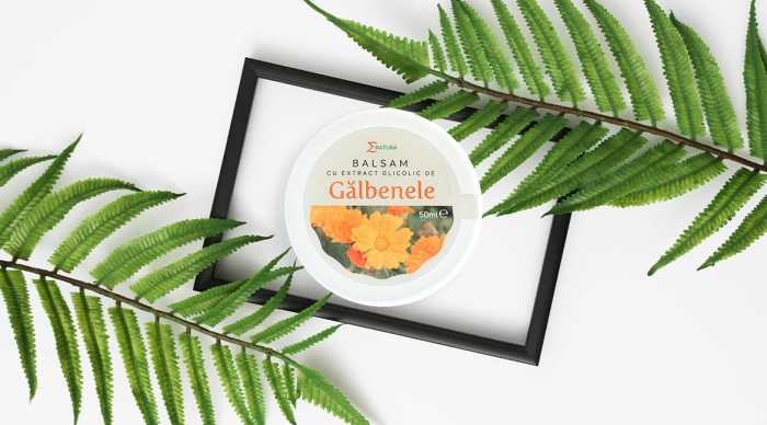 Balsam cu extract glicolic de gălbenele 50 ml Enatura [3]