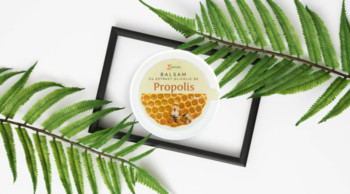 Balsam cu extract glicolic de propolis 50 ml Enatura [3]