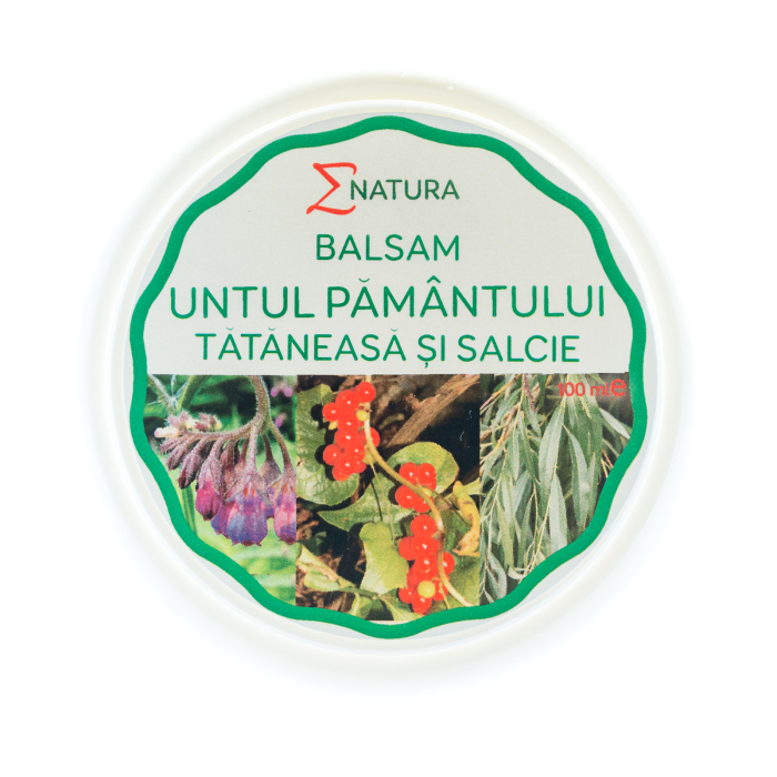 Balsam cu untul pământului, tătăneasă, salcie și ghimbir 100 ml [2]