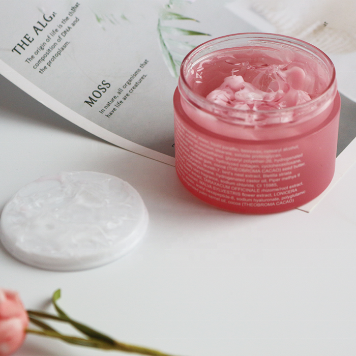 Cremă Hidratantă Pentru Față Pdrn, Cremă Cu Capsule De Colagen Roz, Cremă Vegană Cu Jeleu De Colagen Roz [3]