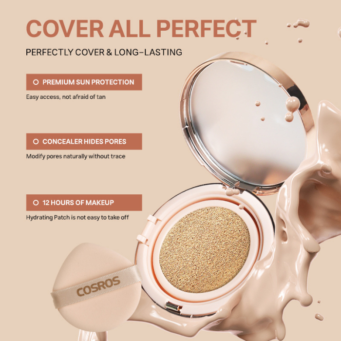 Cover All Perfect Cushion SPF35 PA+... nuanta 03 Beige [5]
