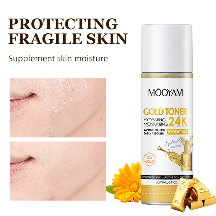 Loțiune Tonică Facială Cu Aur De 24K [3]