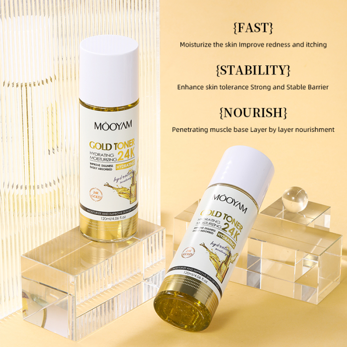 Loțiune Tonică Facială Cu Aur De 24K [7]