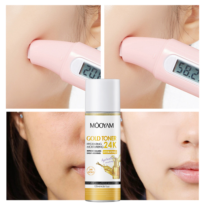 Loțiune Tonică Facială Cu Aur De 24K [5]