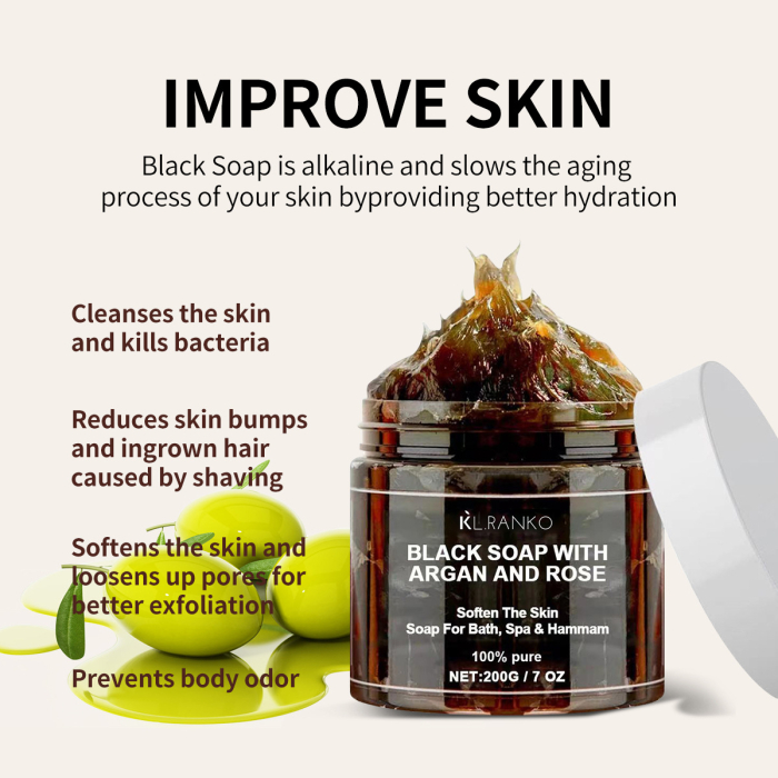 Săpun De Curățare Și Înfrumusețare Cu Trandafir Și Argan [3]