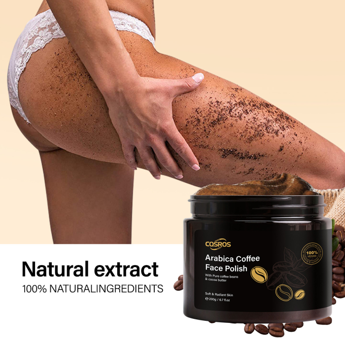 Scrub Natural Pentru Corp Și Față Cu Cărbune Activ [6]