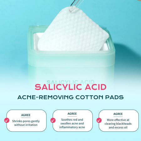 Dischete Revigorante Anti-Acnee cu Acid Salicilic [3]