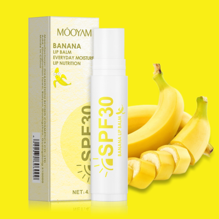 Makeup - Balsam de Buze cu SPF30 Banane