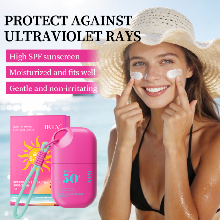 cremă SPF 50, protecție solară față, cremă solară PA+++, IREV SPF 50, protecție UV, cremă solară hidratantă, SPF piele sensibilă, cremă solară corp, sunscreen coreean 6. Denumire imagine crema-protectie-solara-irev-spf-50-pa-40g.jpg [1]