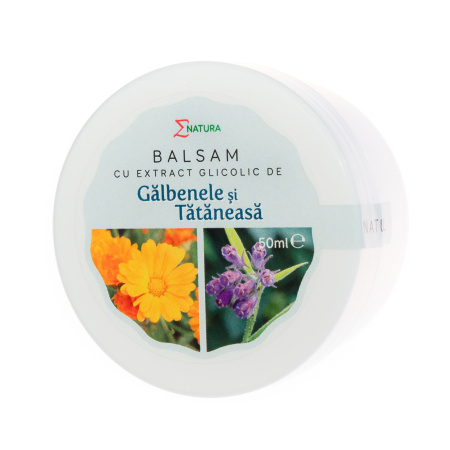 Creme si balsamuri - Balsam cu extract glicolic de galbenele si tataneasa 50 ml Enatura