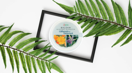 Balsam cu extract glicolic de galbenele si tataneasa 50 ml Enatura [2]