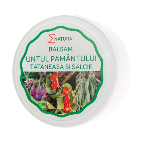 Creme si balsamuri - Balsam cu untul pământului, tătăneasă, salcie și ghimbir 100 ml