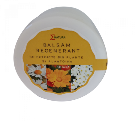 Creme si balsamuri - Balsam Regenerant Enatura cu extracte din plante și alantoină 50 ml