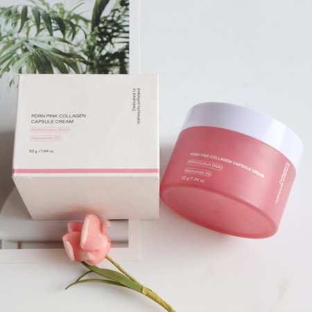 Cremă Hidratantă Pentru Față Pdrn, Cremă Cu Capsule De Colagen Roz, Cremă Vegană Cu Jeleu De Colagen Roz [3]