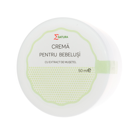 Creme si balsamuri - Crema pentru bebeluși cu extract de mușețel Enatura 50 ml