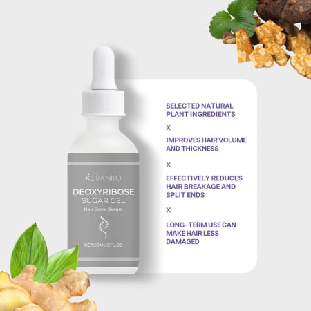 Deoxiriboză Organică Naturală Din Plantă Pentru Creșterea Părului [5]