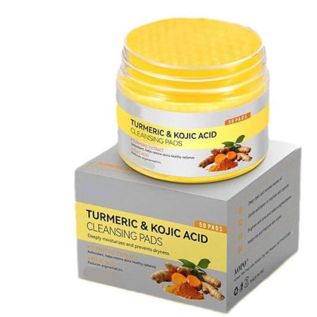 Demachiante - Dischete De Curatare Cu Acid Kojic, Turmeric Si Aminoacizi