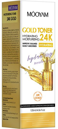 Tonere - Loțiune Tonică Facială Cu Aur De 24K