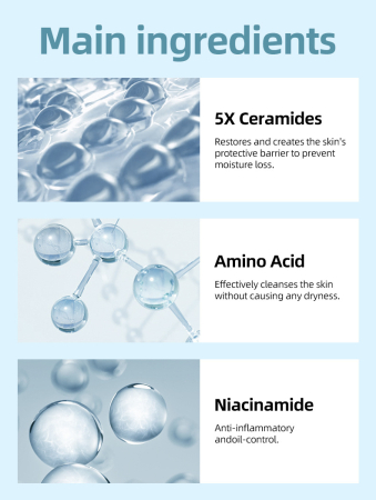 5 X Ceramide Spuma Delicata Pentru Spalare Faciala [4]