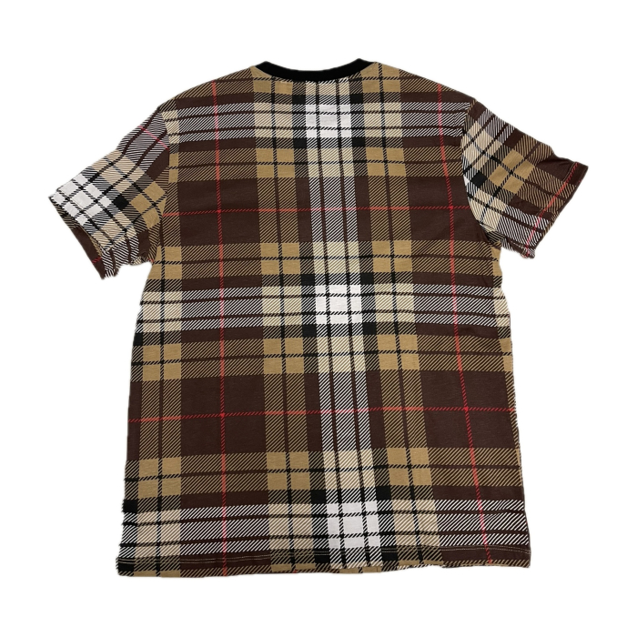 Produs Test : Tricou GUESS în carouri maro [2]