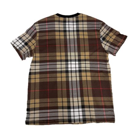 Produs Test : Tricou GUESS în carouri maro [1]