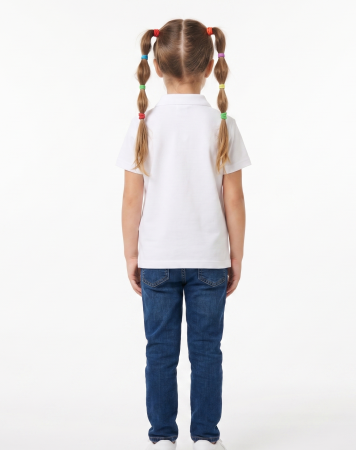Tricou polo copii, bumbac [3]