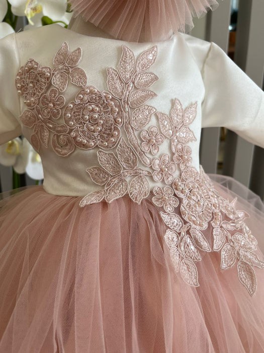 Rochita botez fetita cu tulle [3]