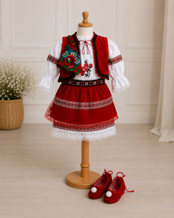 Produse - Costum national fata