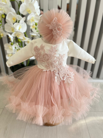 Produse - Rochita botez fetita cu tulle