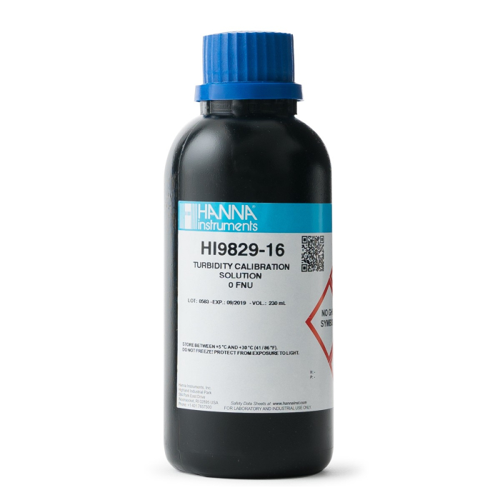 0 FNU Turbiditate Soluție de calibrare pentru HI9829 [1]