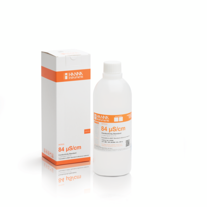 Soluții de calibrare EC la 84 µS/cm 25°C, 1 L [1]