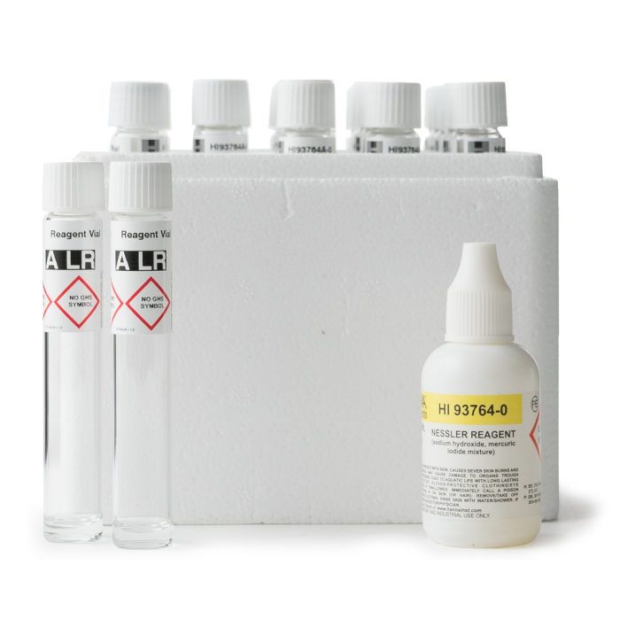 Reactivi Amoniac, Predozati, Domeniu Mic 0.00 la 3.00 mg/L, cuve de 16 mm - 25 de cuve [1]