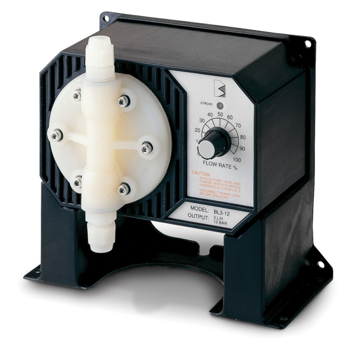 Pompă de dozare seria BlackStone, 18,3 lph (4,8 gph) @ 0,5 bar (7,4 psi), 220V [1]