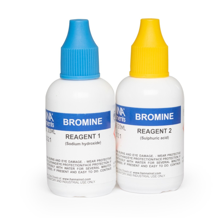 Brom, metoda colorimetrică DPD, kit de reactivirezerva  pentru 60 de teste (Br₂) [1]