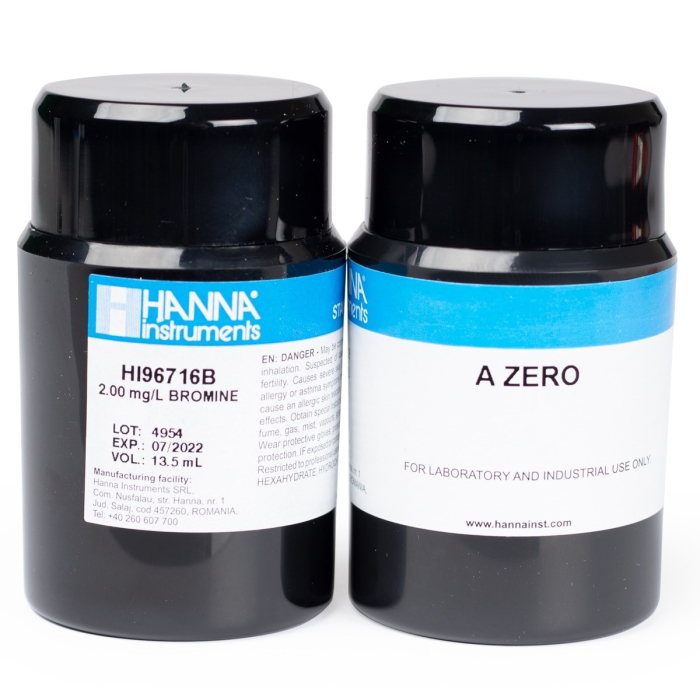 Standarde CAL Check™ pentru brom, 0,0 și 2,00 ppm [1]