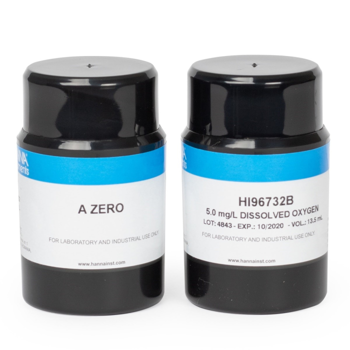 Standarde CAL Check™ pentru oxigen dizolvat, 0,0 și 5,0 ppm [1]