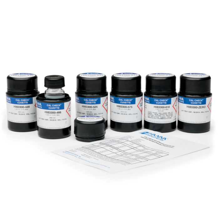 Kit cuve calibrare CalCheck pentru HI83300 [1]