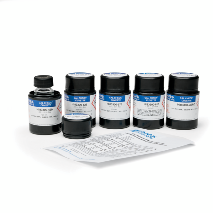 Kit cuve calibrare CalCheck pentru HI83306 [1]