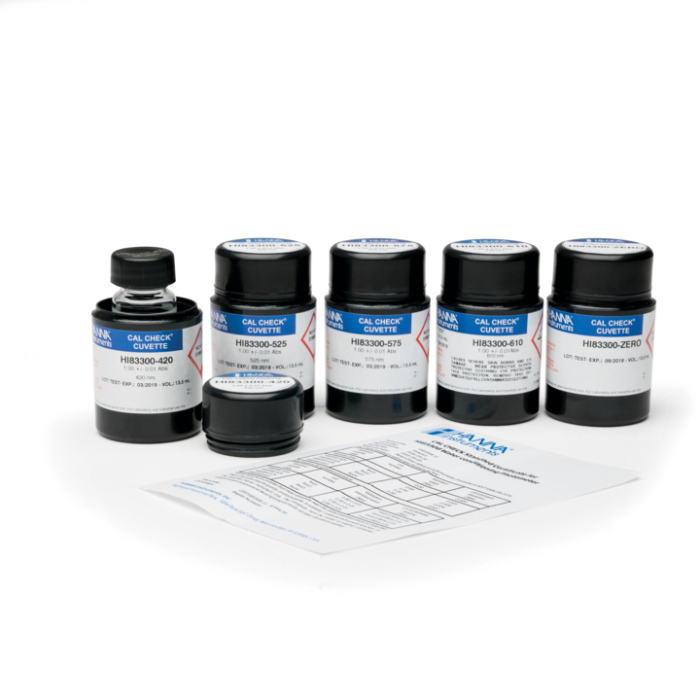Kit cuve calibrare CalCheck pentru HI83308 [1]