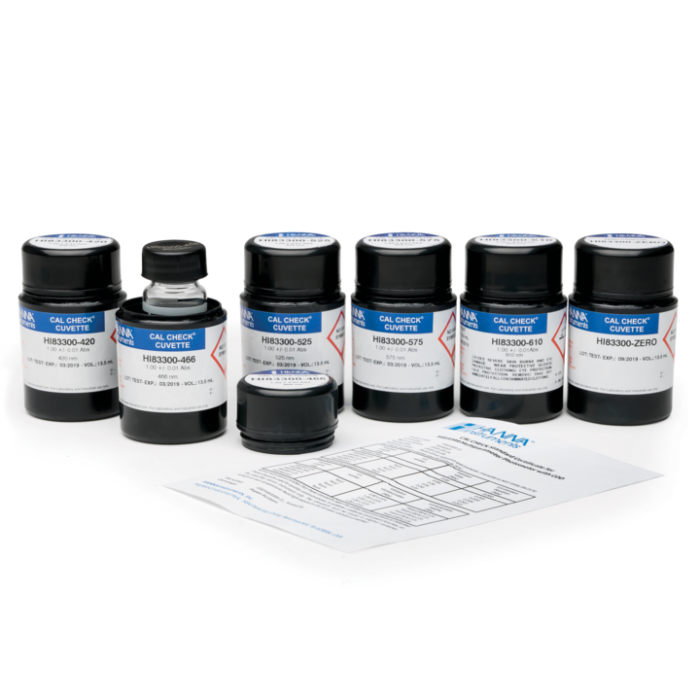 Kit cuve calibrare CalCheck pentru HI83399 [1]