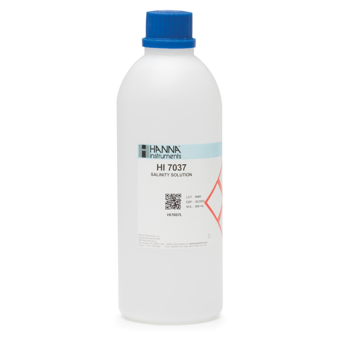 Soluție de calibrare pentru citiri 100% NaCl (salinitatea apei de mare), sticlă de 500 ml [1]