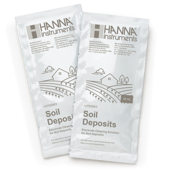 Soluție de curățare pentru depozite de sol (agricultură), (25) plicuri de 20 ml [1]