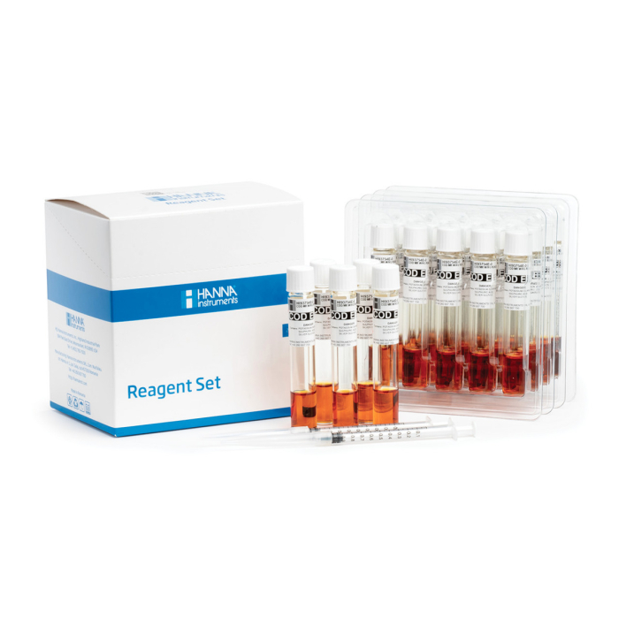 Reactiv COD, Predozati, Metoda fara mercur, Domeniu Mediu 0 la 1500 mg/L, 25 teste [1]