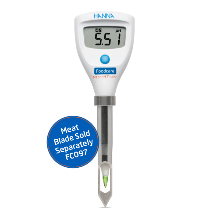Tester pH pentru carne, posibilitate adaugare sonda de penetrare [1]