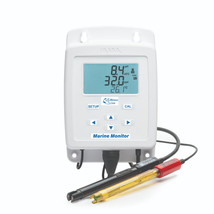 Monitor pentru acvarii marine - pH/Salinitate Marina/Temperatura [1]