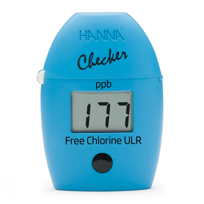 Checker® Clor Liber Domeniu foarte mic, 0 la 0.5 mg/L [1]