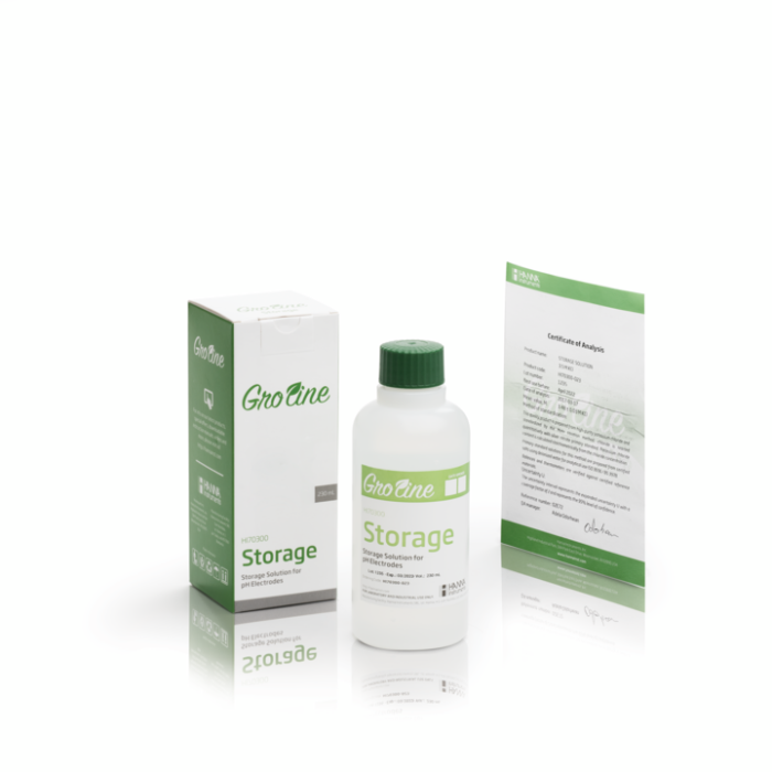 Soluție de depozitare GroLine pentru electrozi de pH și ORP, flacon de 230 ml [1]