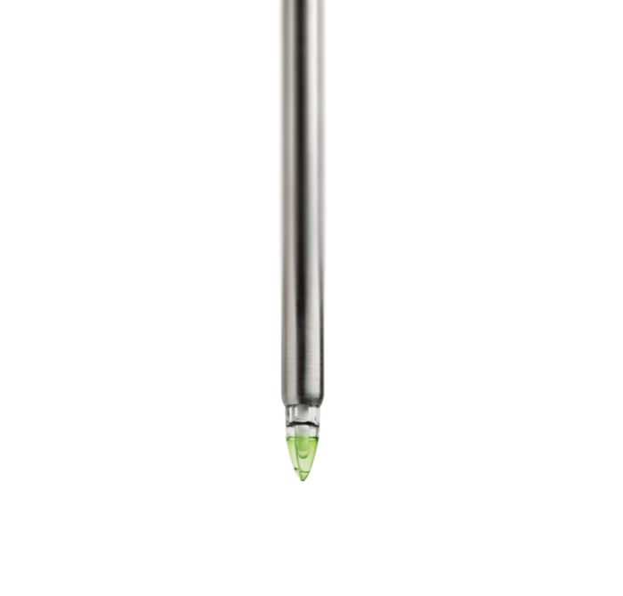 Electrod de schimb pH/temperatura HI99165 pentru brânză, conector DIN, corp din oțel inoxidabil, umplut cu gel [2]